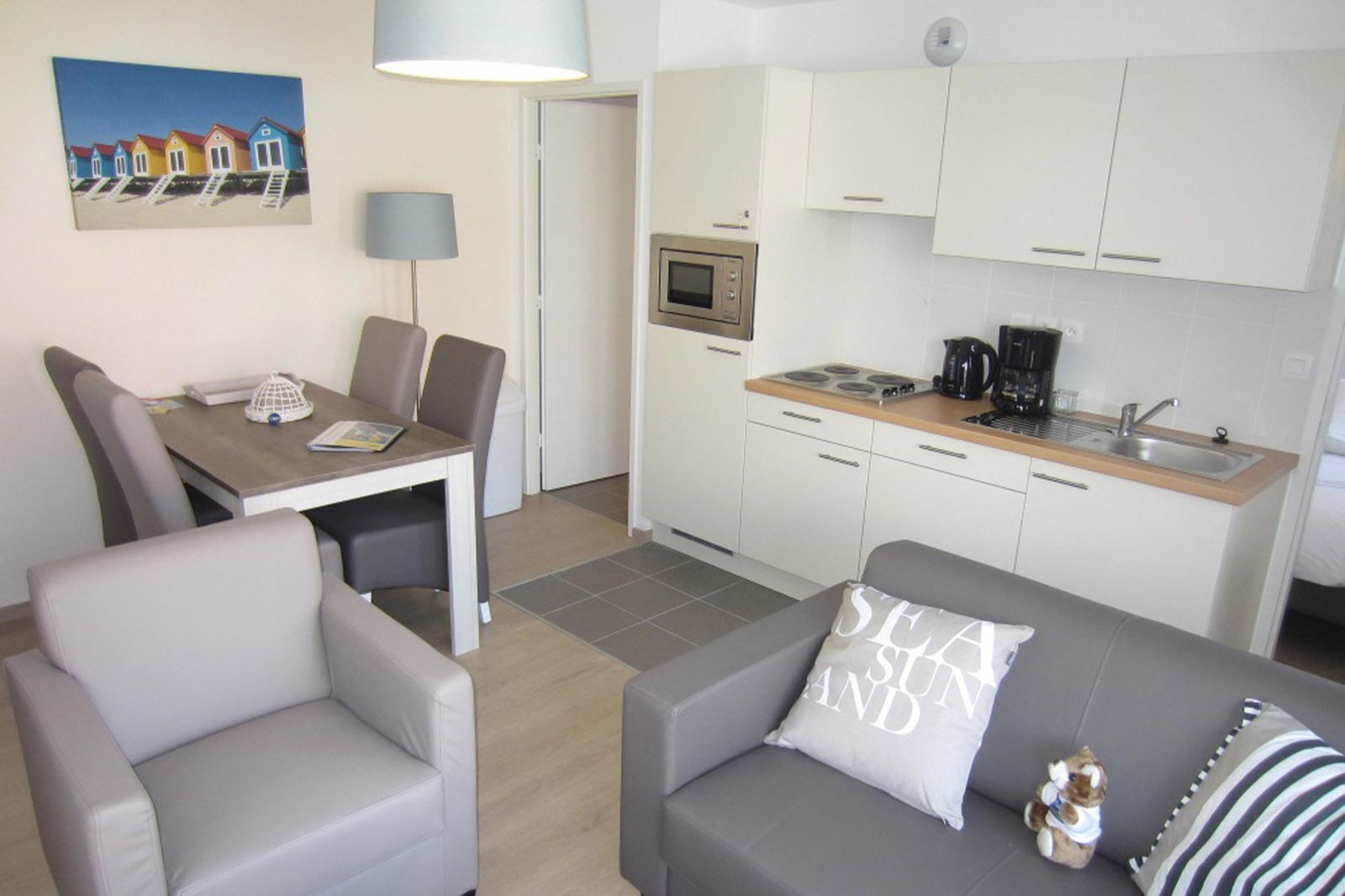 Suite for 4 people in Bray-Dunes in