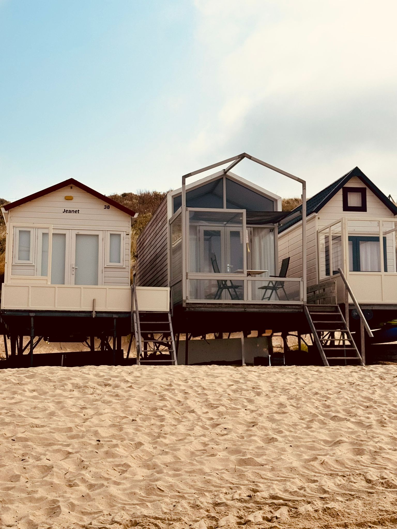 Slaapstrandhuisje - Strand Dishoek 37 I Dishoek in Koudekerke in